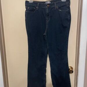 Levi's Blue bootcut Leg Jeans Timeless Style Sz 16 misses short at waist